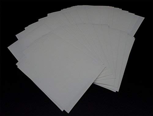docsmagic.de 100 Mat White Card Sleeves Standard Size 66 x 91 - Weiss - Kartenhüllen - PKM - MTG von docsmagic.de