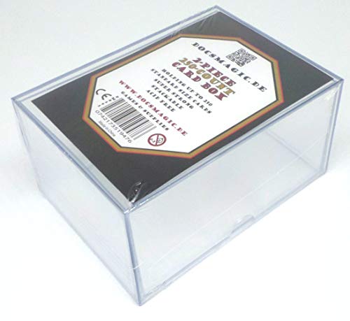 docsmagic.de 2-Piece Card Box 250-Count Slide - Clear Acrylic Deck Storage - Kartenbox Durchsichtig docsmagic.de 2-Piece Card Box 250-Count Slide - Clear Acrylic Deck Storage - Kartenbox Durchsichtig von docsmagic.de