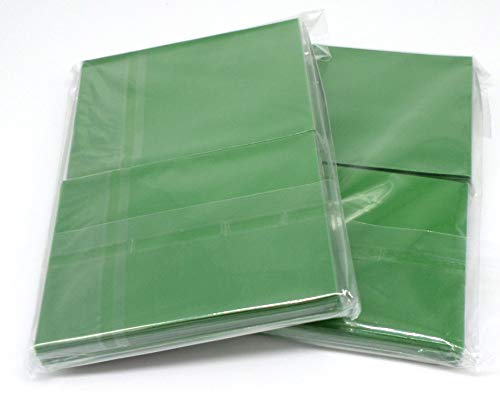 docsmagic.de 2 x 100 Double Mat Green Card Sleeves Standard Size 66 x 91 - Grün - Kartenhüllen - PKM MTG von docsmagic.de