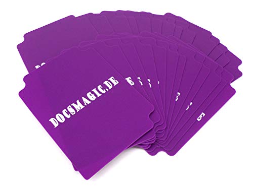 docsmagic.de 25 Trading Card Deck Divider Purple - Kartentrenner Lila - MTG PKM YGO docsmagic.de 25 Trading Card Deck Divider Purple - Kartentrenner Lila - MTG PKM YGO von docsmagic.de