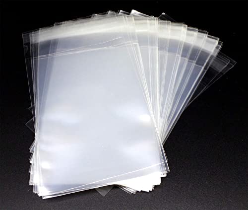 docsmagic.de 4 x 100 Toploader Bags Resealable 81 x 111 + 35 mm - Standard Size 3" x 4" von docsmagic.de