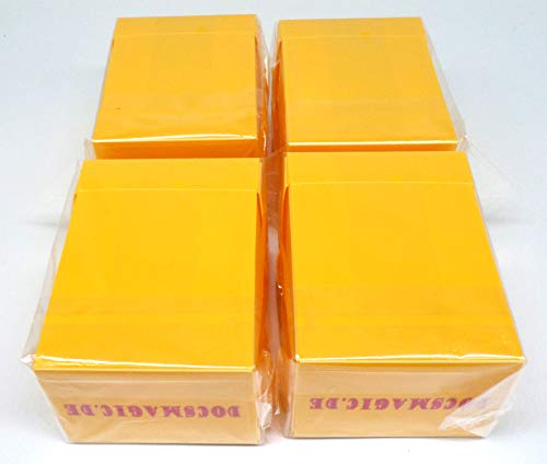 docsmagic.de 4 x Deck Box Full Yellow + Card Divider - Kartenbox Gelb - PKM YGO MTG docsmagic.de 4 x Deck Box Full Yellow + Card Divider - Kartenbox Gelb - PKM YGO MTG von docsmagic.de