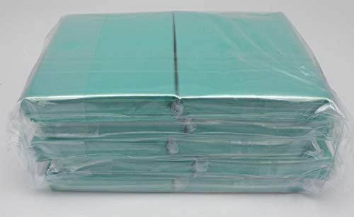 docsmagic.de 5 x 100 Double Mat Mint Card Sleeves Standard Size 66 x 91 - Aqua - Kartenhüllen - PKM MTG von docsmagic.de