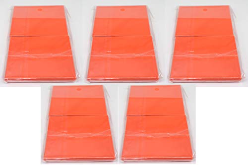 docsmagic.de 5 x 100 Mat Orange Card Sleeves Standard Size 66 x 91 - Kartenhüllen - PKM MTG von docsmagic.de