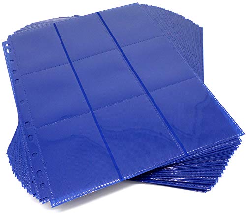 docsmagic.de 50 18-Pocket Pages Dark Blue - Sideloading - 11 Holes - MTG PKM YGO - Ordnerseiten Dunkelblau docsmagic.de 50 18-Pocket Pages Dark Blue - Sideloading - 11 Holes - MTG PKM YGO - Ordnerseiten Dunkelblau von docsmagic.de