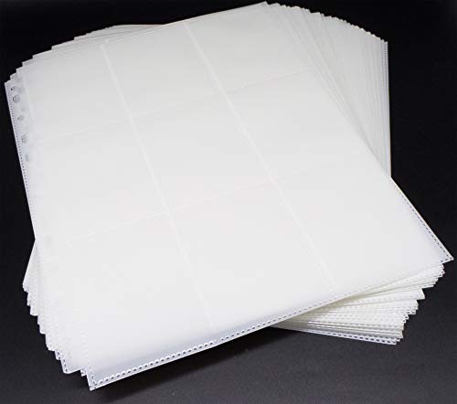 docsmagic.de 50 18-Pocket Pages White - Sideloading - 11 Holes - MTG PKM YGO - Ordnerseiten Weiss docsmagic.de 50 18-Pocket Pages White - Sideloading - 11 Holes - MTG PKM YGO - Ordnerseiten Weiss von docsmagic.de