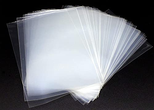 docsmagic.de 50 Premium Vintage Size Card Sleeves Clear 70 x 100 mm von docsmagic.de