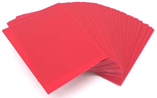 docsmagic.de 50 Trading Card Deck Divider Red - Kartentrenner Rot - 68 x 97 mm von docsmagic.de