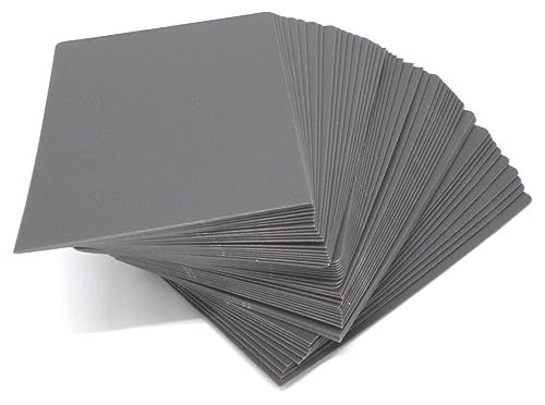 docsmagic.de 50 Trading Card Deck Divider Silver - Kartentrenner Silber - 68 x 97 mm von docsmagic.de