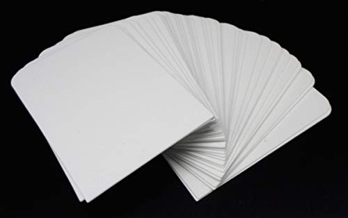 docsmagic.de 50 Trading Card Deck Divider White - Kartentrenner Weiss - 68 x 97 mm von docsmagic.de