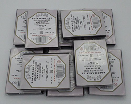 docsmagic.de 500 Mat Black Card Sleeves Standard Size 66 x 91 - Schwarz - 10 Packs - PKM - MTG von docsmagic.de