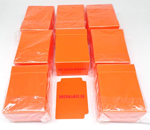 docsmagic.de 8 x Deck Box Full Orange + Card Divider - Kartenbox - PKM YGO MTG docsmagic.de 8 x Deck Box Full Orange + Card Divider - Kartenbox - PKM YGO MTG von docsmagic.de