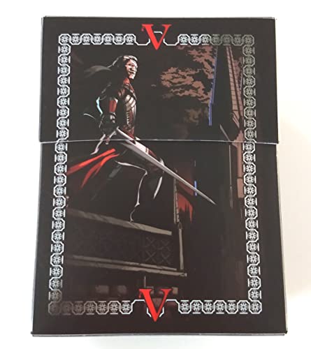 docsmagic.de Art Deck Box + Divider Vampires Theme - for 100 Standard Size Game Cards MTG PKM von docsmagic.de