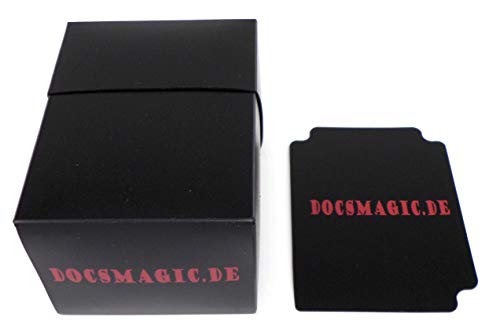 docsmagic.de Deck Box Full Black + Card Divider - Kartenbox Schwarz - PKM YGO MTG docsmagic.de Deck Box Full Black + Card Divider - Kartenbox Schwarz - PKM YGO MTG von docsmagic.de