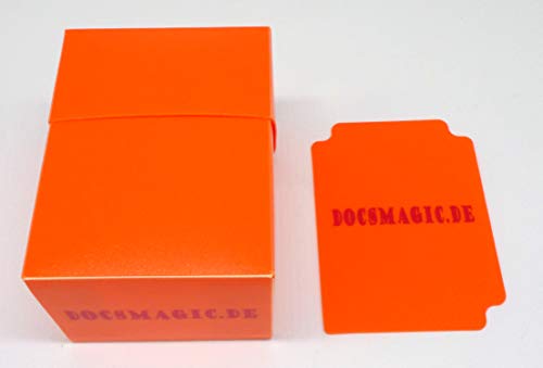 docsmagic.de Deck Box Full Orange + Card Divider - Kartenbox - PKM YGO MTG docsmagic.de Deck Box Full Orange + Card Divider - Kartenbox - PKM YGO MTG von docsmagic.de