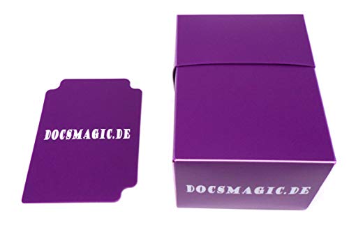 docsmagic.de Deck Box Full Purple + Card Divider - Kartenbox Lila - PKM YGO MTG docsmagic.de Deck Box Full Purple + Card Divider - Kartenbox Lila - PKM YGO MTG von docsmagic.de