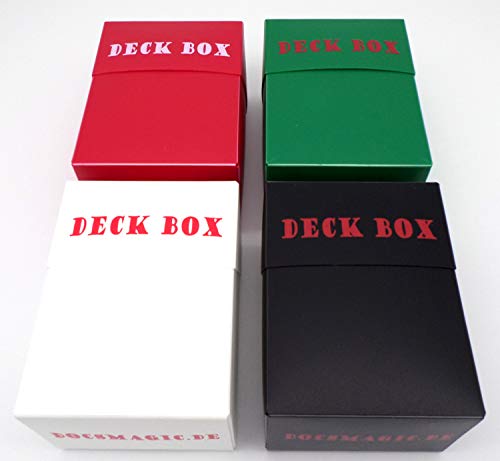 docsmagic.de Deck Box Mix - Black, White, Green, Red - 4 Count - PKM - YGO - MTG docsmagic.de Deck Box Mix - Black, White, Green, Red - 4 Count - PKM - YGO - MTG von docsmagic.de