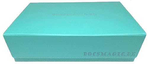 docsmagic.de Premium 3-Row Trading Card Storage Box Mint + Trays & Divider - MTG PKM YGO - Aufbewahrungsbox Aqua docsmagic.de Premium 3-Row Trading Card Storage Box Mint + Trays & Divider - MTG PKM YGO - Aufbewahrungsbox Aqua von docsmagic.de