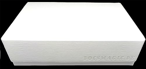 docsmagic.de Premium 3-Row Trading Card Storage Box White + Trays & Divider - MTG PKM YGO - Aufbewahrungsbox Weiss von docsmagic.de