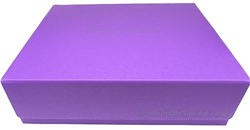 docsmagic.de Premium 4-Row Trading Card Storage Box Purple + Trays & Divider - MTG PKM YGO - Aufbewahrungsbox Lila von docsmagic.de