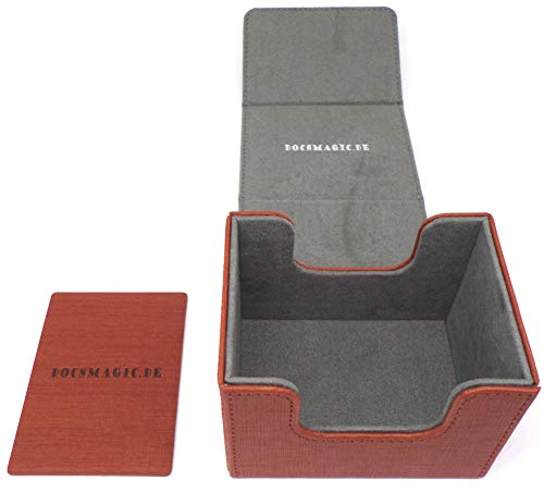 docsmagic.de Premium Magnetic Sideflip Box 100 Copper + Deck Divider - MTG - PKM - YGO - Kartenbox Kupfer docsmagic.de Premium Magnetic Sideflip Box 100 Copper + Deck Divider - MTG - PKM - YGO - Kartenbox Kupfer von docsmagic.de