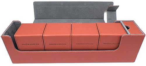 docsmagic.de Premium Magnetic Tray Long Box Copper Large + 4 Flip Boxes - Kupfer von docsmagic.de