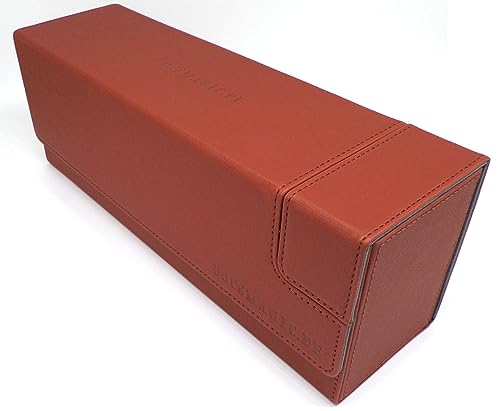 docsmagic.de Premium Magnetic Tray Long Box Copper Medium - Card Deck Storage - Kartenbox Aufbewahrung Transport Kupfer von docsmagic.de