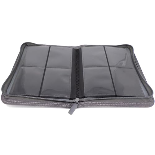 docsmagic.de Premium Pro-Player 4-Pocket Zip-Album Silver - 160 Card Binder - MTG - PKM - YGO - Reissverschluss Silber docsmagic.de Premium Pro-Player 4-Pocket Zip-Album Silver - 160 Card Binder - MTG - PKM - YGO - Reissverschluss Silber von docsmagic.de