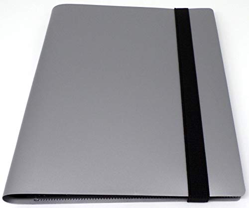 docsmagic.de Pro-Player 4-Pocket Album Silver - 160 Card Binder - MTG - PKM - YGO - Sammelalbum Silber von docsmagic.de