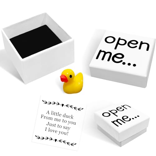 Mini Positive Ente Kleines Geschenk Ich Liebe Dichfür Freundin Freund Geschenk Boyfriend Gift (Ente) von donciety