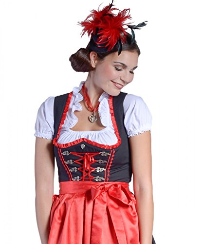 donnerlittchen! Mini-Dirndl Sophie inklusive Bluse und Schürze Schwarz/Rot 32-46 Trachtenkleid Tracht neu, Größe:38 donnerlittchen! Mini-Dirndl Sophie inklusive Bluse und Schürze Schwarz/Rot 32-46 Trachtenkleid Tracht neu, Größe:38 von donnerlittchen!