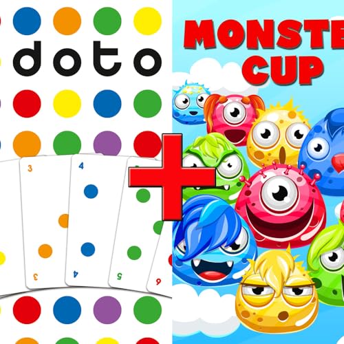 doto + Monster Cup - Zwei Kartenspiele auf einmal zum Schnäppchenpreis doto + Monster Cup - Zwei Kartenspiele auf einmal zum Schnäppchenpreis von doto