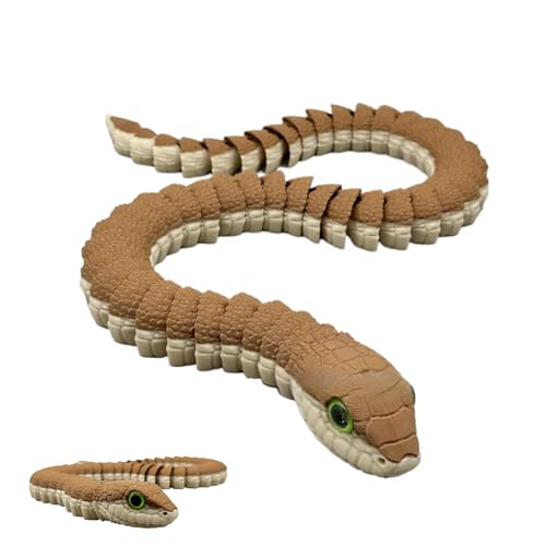 doyandader 3D Schlange, Schlange Spielzeugs, 3D Gedrucktes Schlangenspielzeug, Realistisches Bewegliches Schlangen-Zappelspielzeug, Für Büro, Schule Und Zuhause doyandader 3D Schlange, Schlange Spielzeugs, 3D Gedrucktes Schlangenspielzeug, Realistisches Bewegliches Schlangen-Zappelspielzeug, Für Büro, Schule Und Zuhause von doyandader