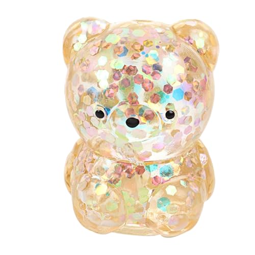 doyandader Bären Fidget Toys - Stressabbauender Quetschbär Ball | Beruhigendes Spielzeug Mit Langsamem Rückstellvermögen Für Jugendliche Und Erwachsene von doyandader