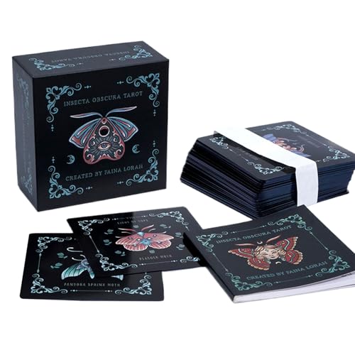 doyandader Desktop Spielkarten Tarot Für Zuhause | Gesellschaftsspiel Für Feiern - Interaktives Gruppenaktivitätsspiel Für Söhne, Töchter, Teens, Jugendliche & Erwachsene von doyandader