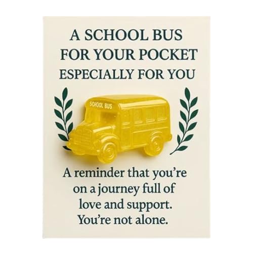 doyandader Ein Schulbus Im Taschenformat, Taschenumarmung Bus Karte, Schulbus, EIN Aufmerksames Geschenk Voller Liebe, Für Lehrer Kinder Eltern Freunde & Sammler doyandader Ein Schulbus Im Taschenformat, Taschenumarmung Bus Karte, Schulbus, EIN Aufmerksames Geschenk Voller Liebe, Für Lehrer Kinder Eltern Freunde & Sammler von doyandader
