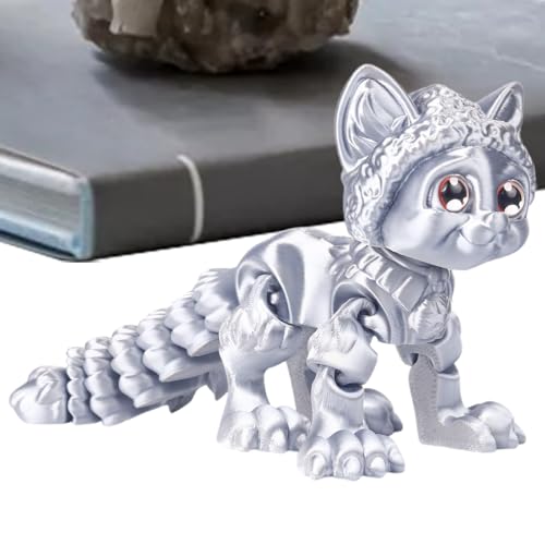 doyandader Farbenfrohe 3D-gedruckte Katze - Kuscheliges 3D Glieder Katzen Wohnaccessoire - Bewegliche Tierfiguren Als Geschenk Für Alle Altersgruppen doyandader Farbenfrohe 3D-gedruckte Katze - Kuscheliges 3D Glieder Katzen Wohnaccessoire - Bewegliche Tierfiguren Als Geschenk Für Alle Altersgruppen von doyandader