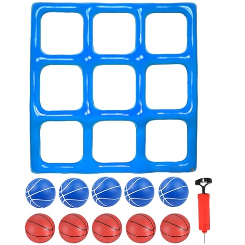 doyandader Schwimmbad Spiele, Aufblasbares Wurfspiel, Wasserdicht Mit 10 Bällen Für Garten Und Outdoor doyandader Schwimmbad Spiele, Aufblasbares Wurfspiel, Wasserdicht Mit 10 Bällen Für Garten Und Outdoor von doyandader
