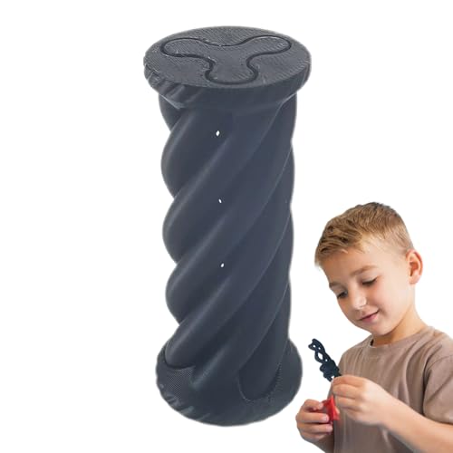 doyandader Spiralfidget,3D-Druck Fidget Spielzeug - Tragbares Zylinder Spielzeug Für Entspannung Zu Hause Schule Unterwegs Kinder Erwachsene von doyandader