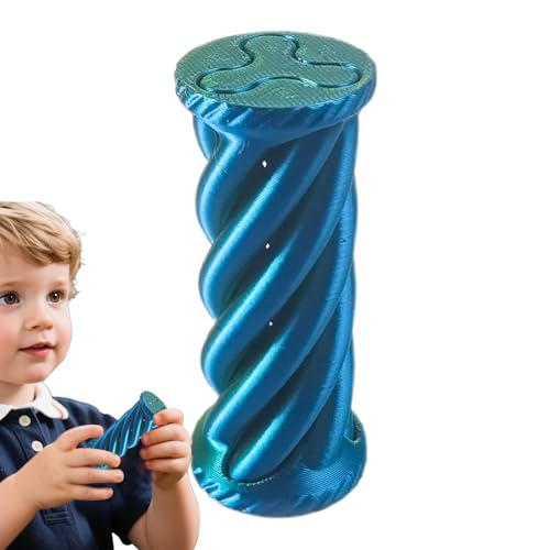 doyandader Spiralfidget - 3D Druck Durchgang Fidgetspielzeug - Sinnesfördernder Durchfluss-Zylinder Zur Stressreduzierung Für Kinder Erwachsene Schule doyandader Spiralfidget - 3D Druck Durchgang Fidgetspielzeug - Sinnesfördernder Durchfluss-Zylinder Zur Stressreduzierung Für Kinder Erwachsene Schule von doyandader