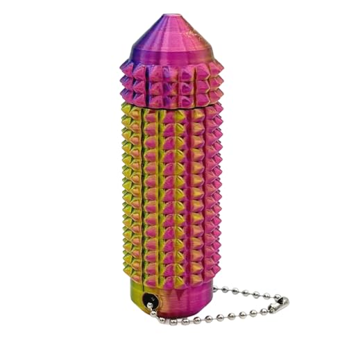 doyandader Stacheliges Fidget Spielzeug Für Kinder - Stachelbälle Schlüsselanhänger Beruhigende Kinderspielzeuge | Entspannende Gadgets Mit Und Drehspinnern Für Weihnachten Geburtstag Reise Schule von doyandader