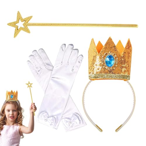 doyandader Tiara und Zubehör - Verkleiden mit Accessoires für Frauen und Mädchen | Kostüm Zubehör für Verkleidungsparty Schule Ball Bühnenauftritte Alltag von doyandader