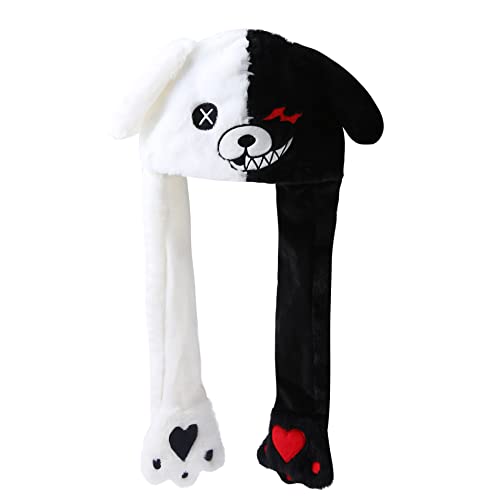 dressfan Dame Mädchen Plüsch Tier Bär Ohren Hut Mütze mit Wackelohren Beweglichen Ohren,Drücken der Tiermütze Machen die Ohren Bewegen Spielzeug Geburtstags Weihnachts Geschenk Cosplay dressfan Dame Mädchen Plüsch Tier Bär Ohren Hut Mütze mit Wackelohren Beweglichen Ohren,Drücken der Tiermütze Machen die Ohren Bewegen Spielzeug Geburtstags Weihnachts Geschenk Cosplay von dressfan