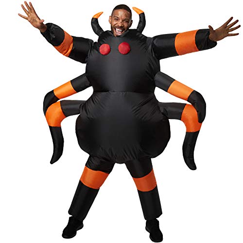 dressforfun 302355 - Aufblasbares Unisex Kostüm Tarantula, Anzug mit acht Beinen, Fühlern und aufgenähten Augen dressforfun 302355 - Aufblasbares Unisex Kostüm Tarantula, Anzug mit acht Beinen, Fühlern und aufgenähten Augen von dressforfun