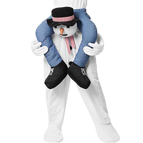 dressforfun 303617 Unisex Huckepack Kostüm Schneemann, Weihnachts Verkleidung, Einheitsgröße, weiß mehrfarbig dressforfun 303617 Unisex Huckepack Kostüm Schneemann, Weihnachts Verkleidung, Einheitsgröße, weiß mehrfarbig von dressforfun