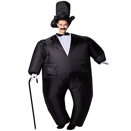 dressforfun Aufblasbares Kostüm, Huckepack Kostüm, Faschingskostüme Unisex Kostüme, Kostüm Damen, Kostüm Herren, Karneval Kostüm Herren, Kostüme Damen, Kostüm Erwachsene - Gentleman dressforfun Aufblasbares Kostüm, Huckepack Kostüm, Faschingskostüme Unisex Kostüme, Kostüm Damen, Kostüm Herren, Karneval Kostüm Herren, Kostüme Damen, Kostüm Erwachsene - Gentleman von dressforfun