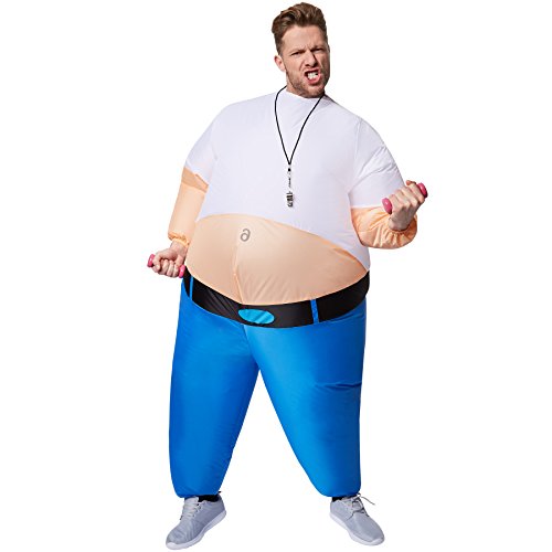 dressforfun Aufblasbares Kostüm, Huckepack Kostüm, Faschingskostüme Unisex Kostüme, Kostüm Damen, Kostüm Herren, Karneval Kostüm Herren, Kostüme Damen, Kostüm Erwachsene - Personal Trainer dressforfun Aufblasbares Kostüm, Huckepack Kostüm, Faschingskostüme Unisex Kostüme, Kostüm Damen, Kostüm Herren, Karneval Kostüm Herren, Kostüme Damen, Kostüm Erwachsene - Personal Trainer von dressforfun