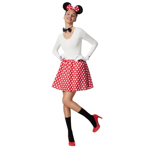 dressforfun Maus Kostüm Set, Faschingskostüme Damen, Tierkostüme für Erwachsene, Karneval Kostüm Damen, Kostüm Damen Fasching, Kleid mit Mini Rock, Karnevalskostüm Damen, Fasching Kostüme - XXL dressforfun Maus Kostüm Set, Faschingskostüme Damen, Tierkostüme für Erwachsene, Karneval Kostüm Damen, Kostüm Damen Fasching, Kleid mit Mini Rock, Karnevalskostüm Damen, Fasching Kostüme - XXL von dressforfun