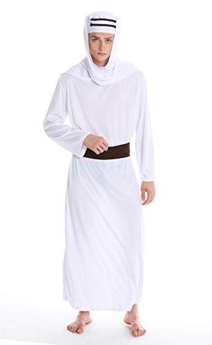 dressmeup Dress ME UP - M-0154 Kostüm Herren Männer Karneval Halloween Scheich Araber Lawrence Arabien Sindbad Kalif S/M von dressmeup