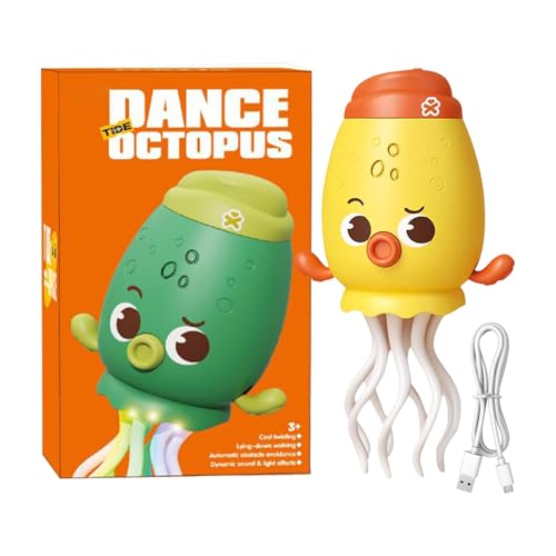 driattie Elektrisches Tanzendes Oktopus-Spielzeug – Interaktives Babyspielzeug | Leuchtende Tierfigur Interaktiv Mit Automatischer Hindernisvermeidung, Krabbelndes Oktopus-Spielzeug Für Kleinkinder driattie Elektrisches Tanzendes Oktopus-Spielzeug – Interaktives Babyspielzeug | Leuchtende Tierfigur Interaktiv Mit Automatischer Hindernisvermeidung, Krabbelndes Oktopus-Spielzeug Für Kleinkinder von driattie
